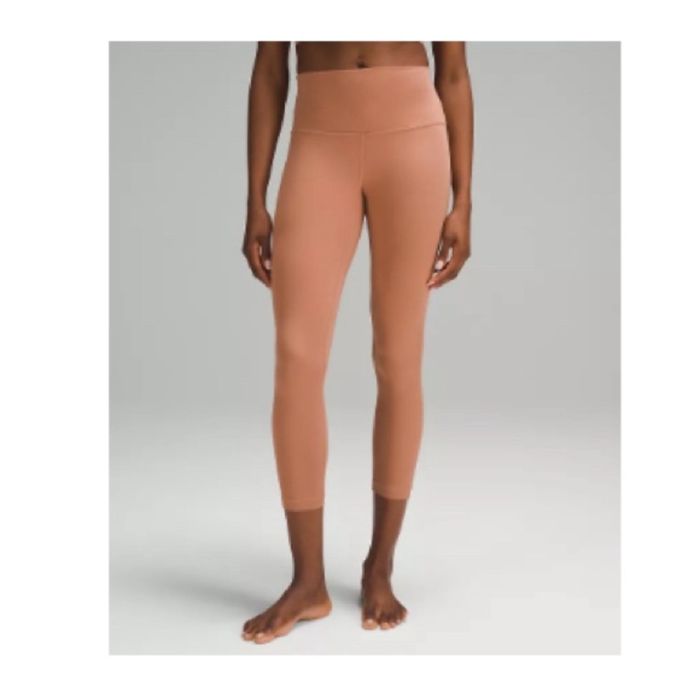 Lulu Lemon lululemon Align™ High-Rise Pant 25" size 4 Dusty Clay